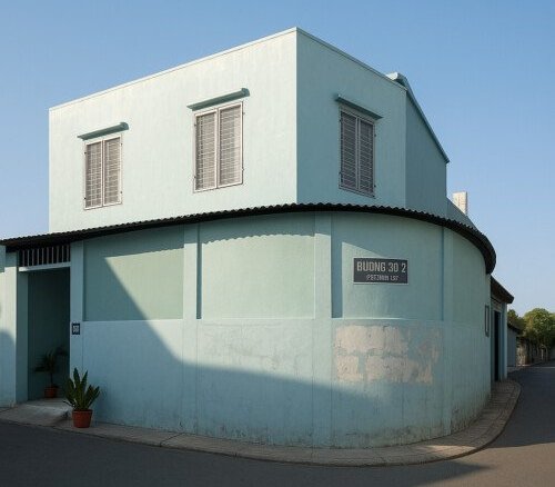 Ban nha xuong 2 tang – Goc 2 mat tien duong Truong Thi Ngao Quan 12 ngay nga tu An Suong