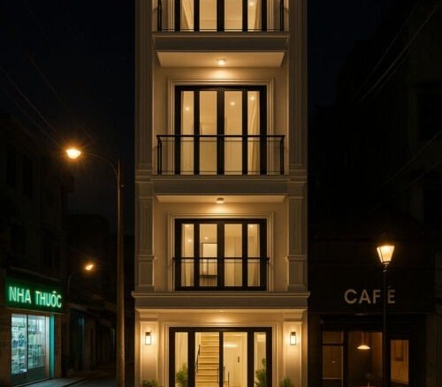 Modern Vietnamese Townhouse Sieu pham TT Go vap 4l 4p oto vao nha chi 7 ty 8 nhavietnam