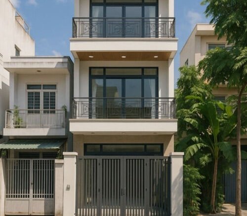 Vietnamese-Townhouse-Street-View-Nha chinh chu mat tien TTH13 – Quan 12