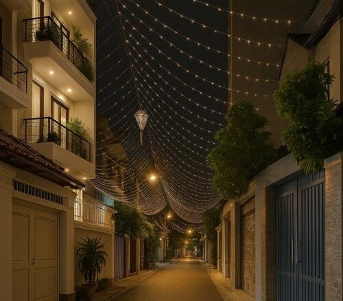 Nha MT noi bo khu VIP bau cat trung lang tan binh (4)